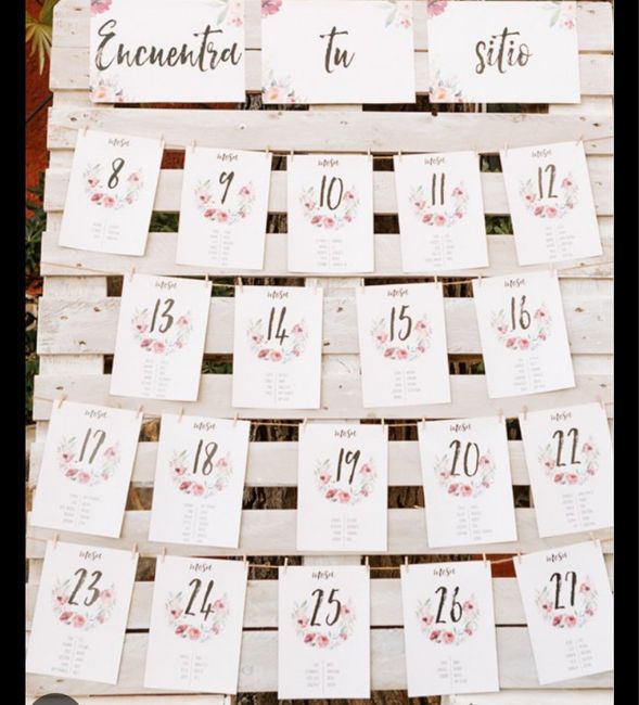 Seating plan 5