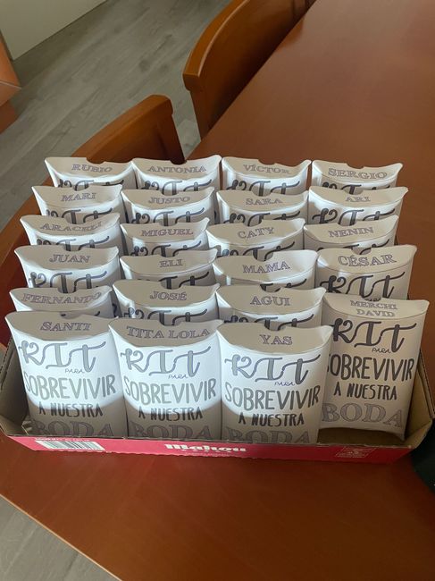Bolsas para kit antiresaca 2