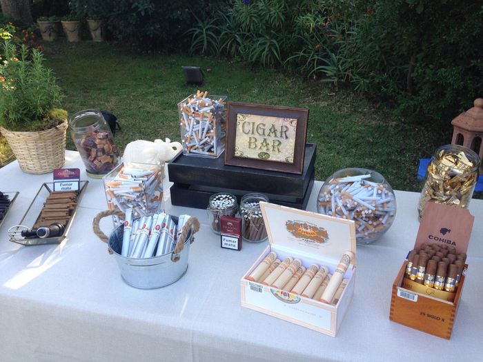 Cigar bar, tiene cabida en tu boda?? 6