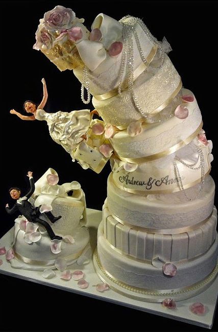 Tartas nupciales diferentes 3