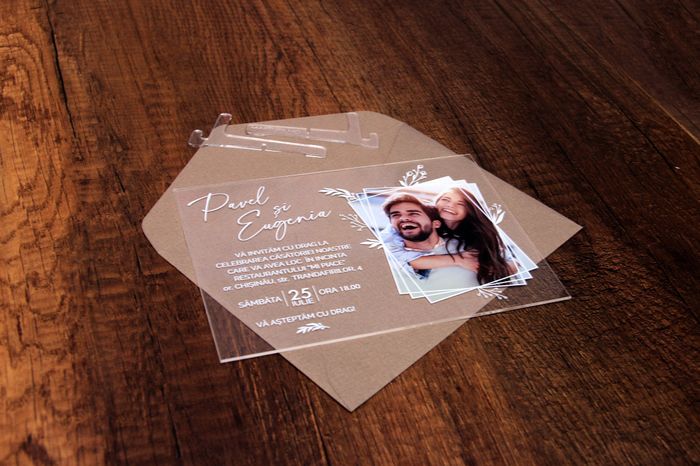 Invitaciones de metacrilato 3
