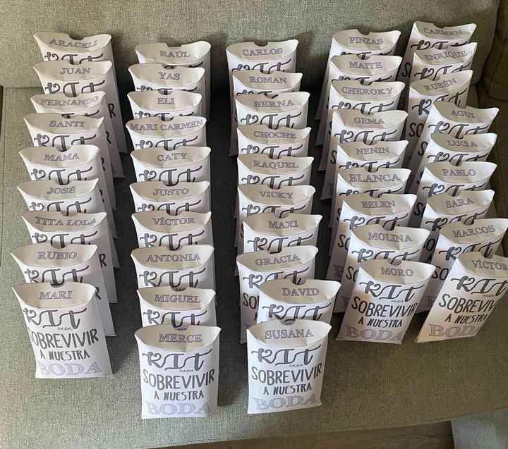 Kits de Supervivencia (o de resaca) para bodas - 2