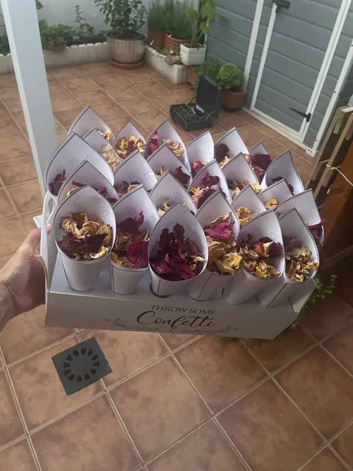 Cestas de las flores y pétalos para lanzar!! Listos - 3
