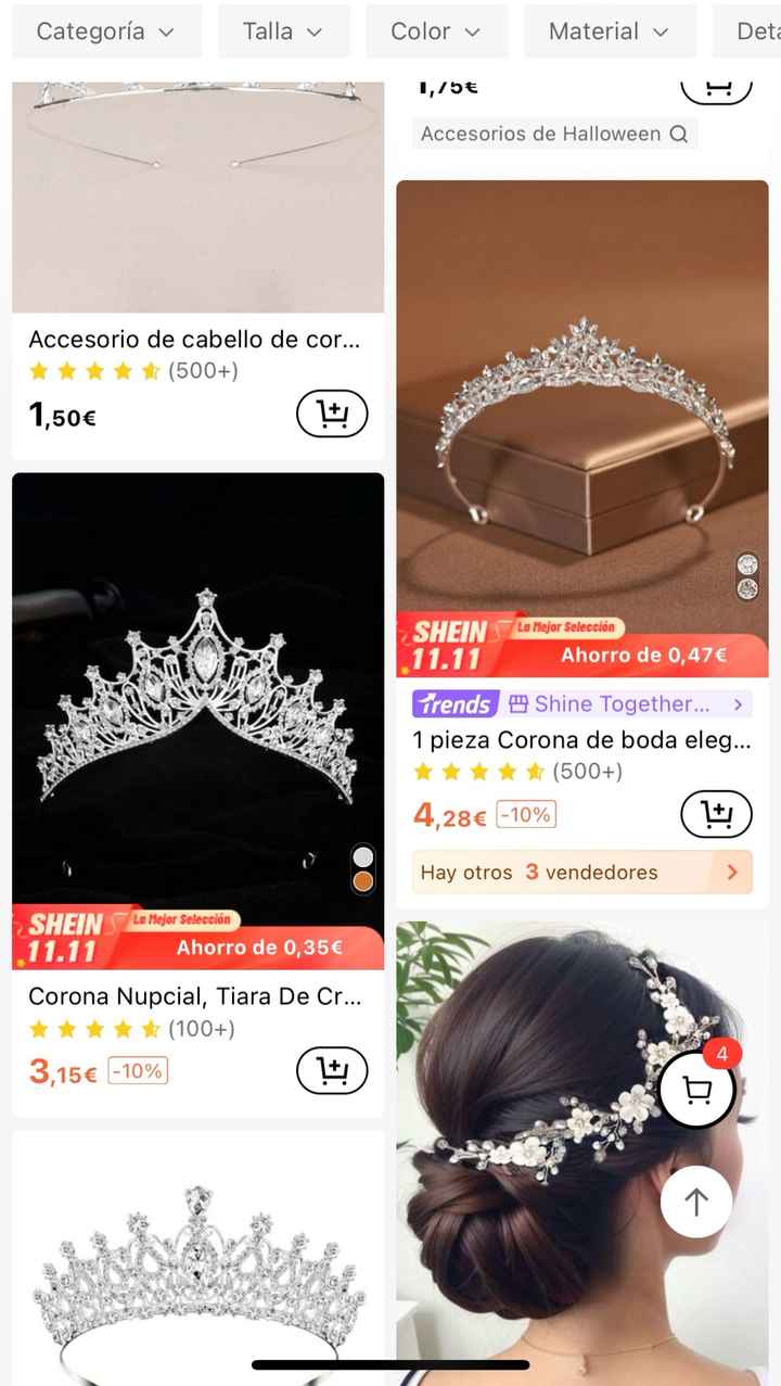 Tiaras de novia en Alicante - 1