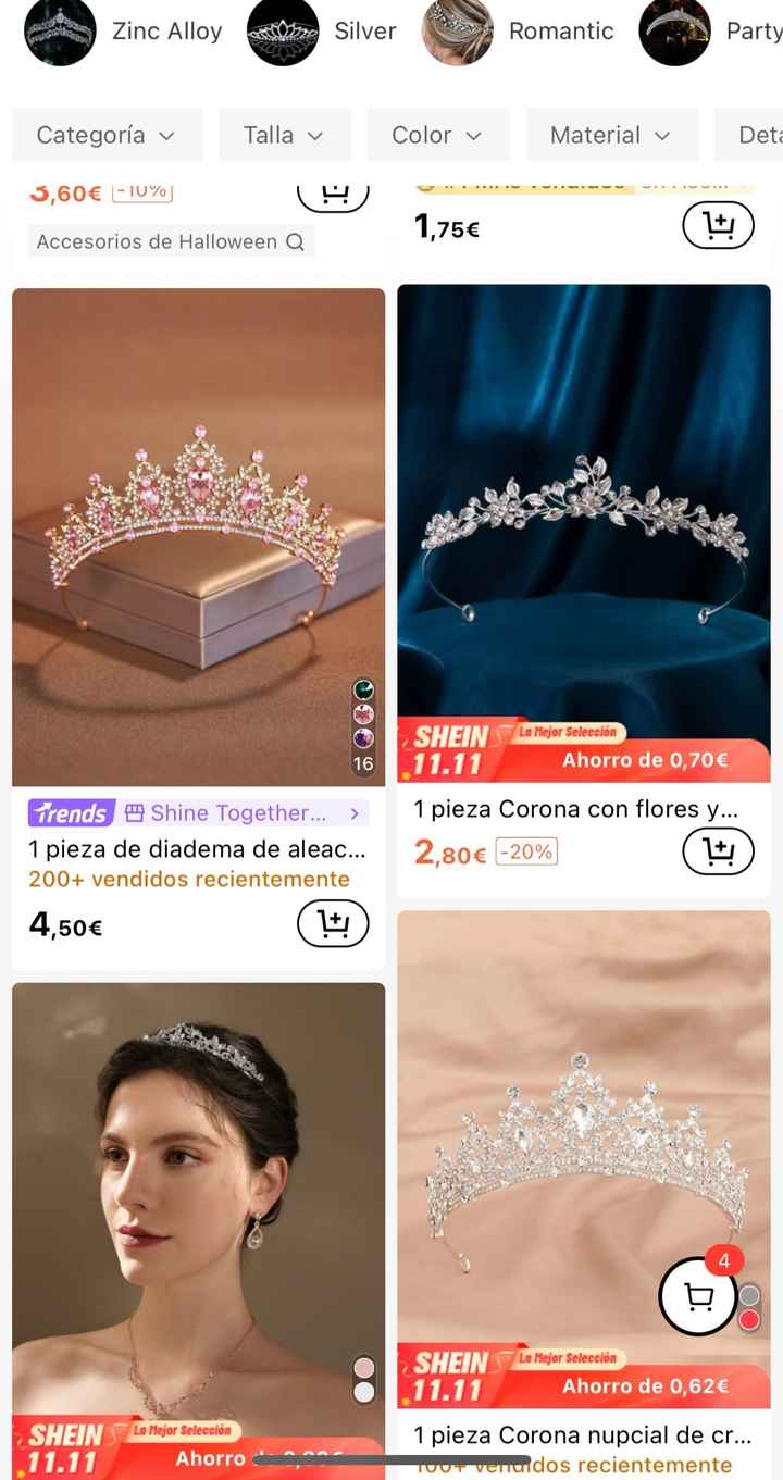 Tiaras de novia en Alicante - 1