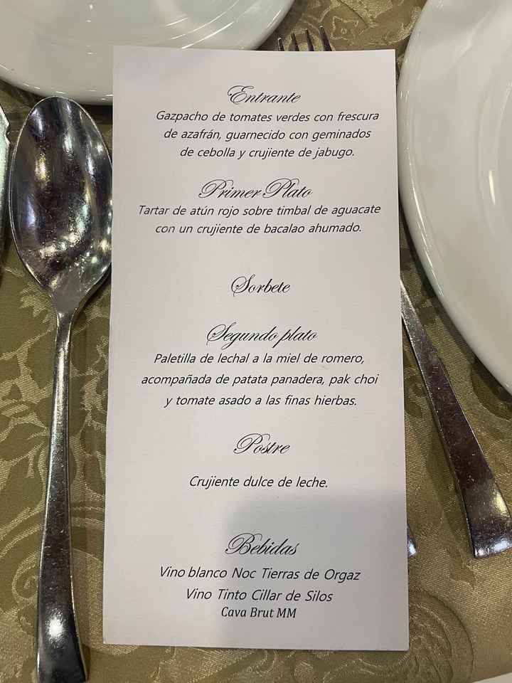 Minutas diferentes - 2