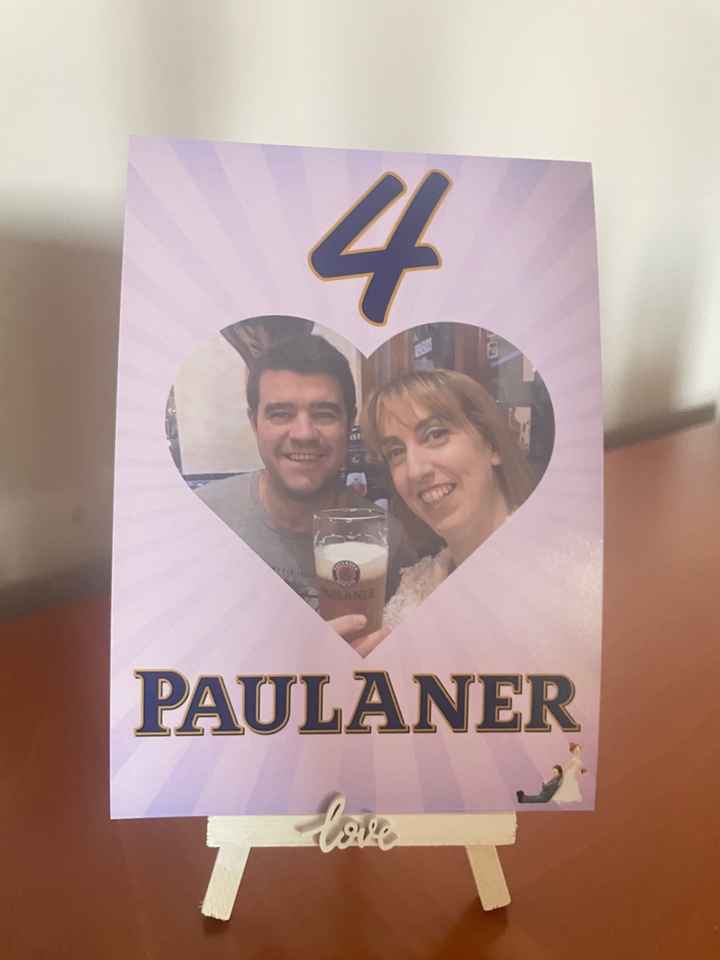 Números de mesa: parte 2 - 4