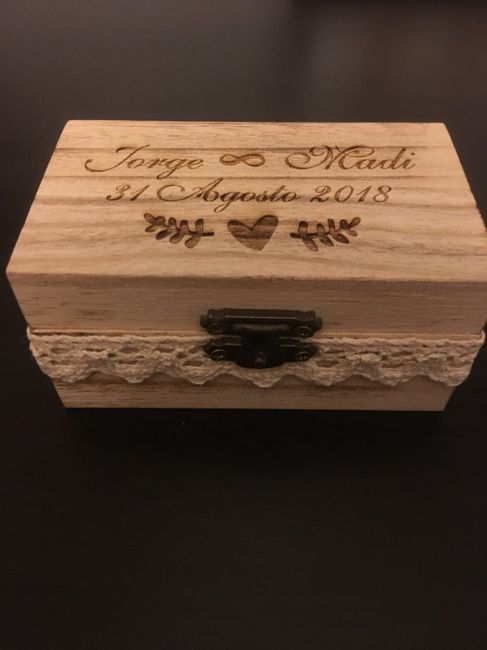  Caja para los anillos recibida, una cosa menos! - 2