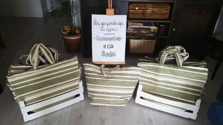 Bolsos de regalo boda (detalles) 