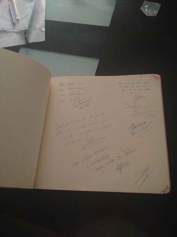 Libro de firmas - 2