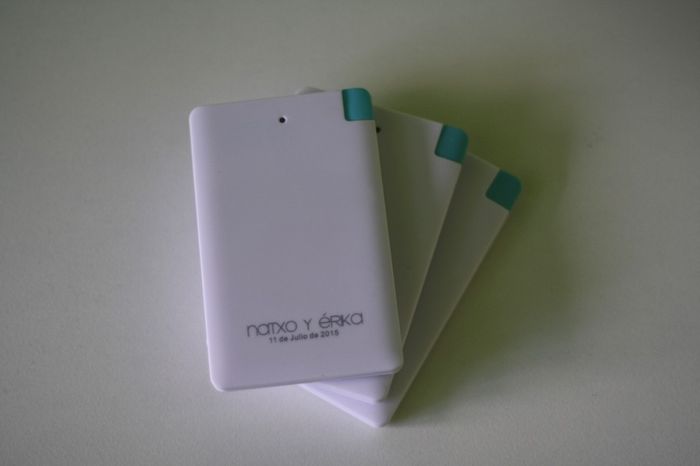 Detalle. Baterias externas para cargar moviles