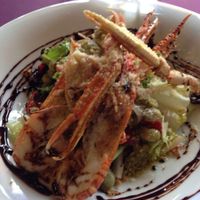 ensalada de la prueba del menu