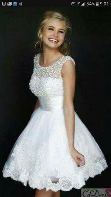 Vestido pala la boda civil - 15