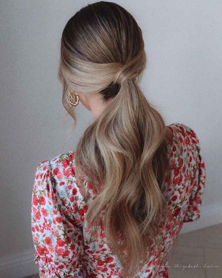 Para mi look de novia... ¿coleta de burbujas? - 1