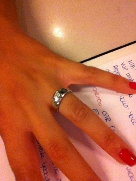 Mi anillo de pedida :)