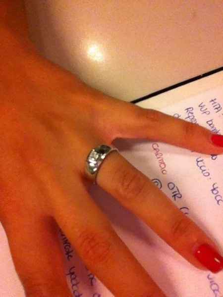 Mi anillo de pedida :)
