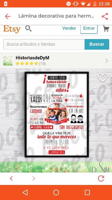 Regalo para mi hermano y cuñada - 1
