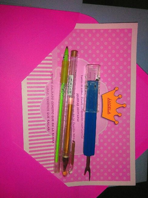 Las invitaciones de mis principitos y mis princesas. - 2