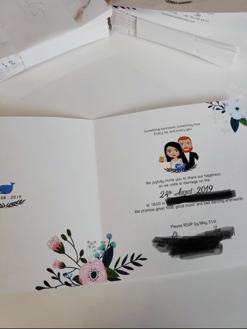Mis invitaciones!!! Por finn! + libro de firmas 😍 - 3