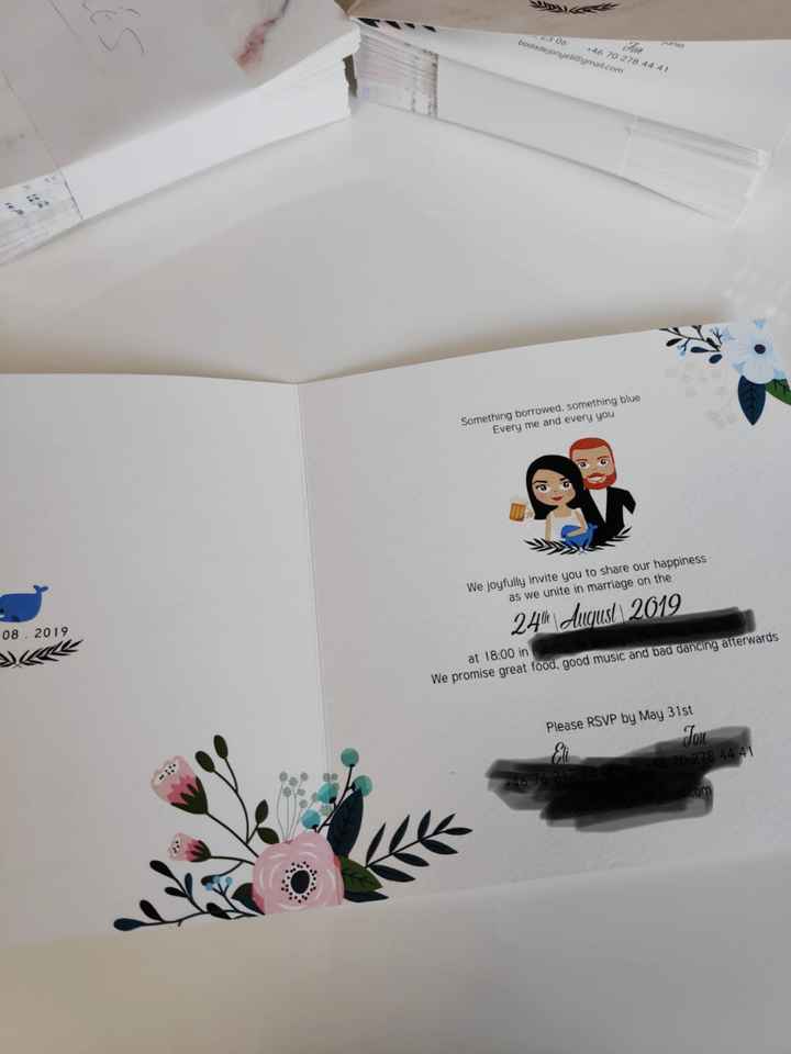 Mis invitaciones!!! Por finn! + libro de firmas 😍 - 3