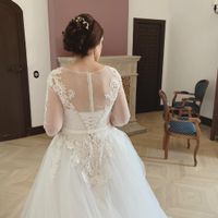 espalda vestido