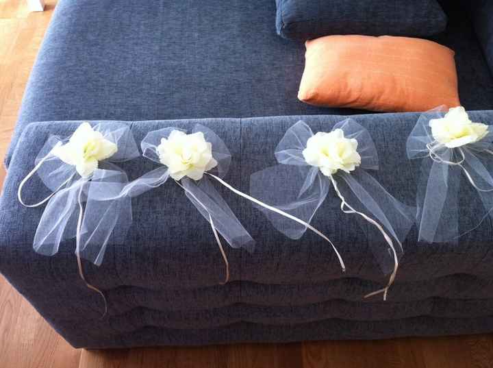 Regalo flores decoracion coche - 1