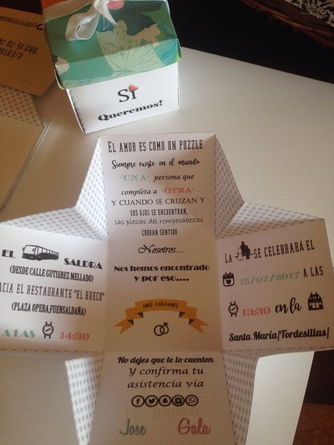 Necesito opinión sobre invitaciones - 1