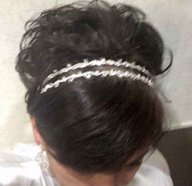 Tiara con velo - 1