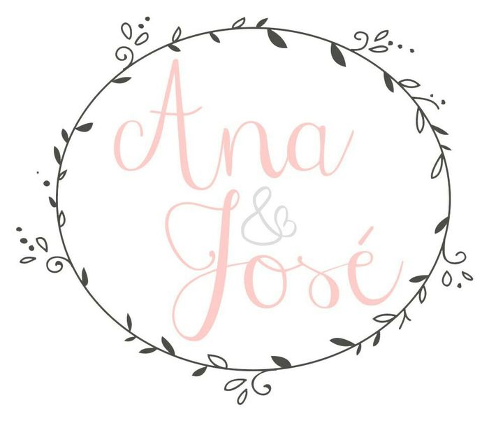 El "logo" de nuestra bodas - 1
