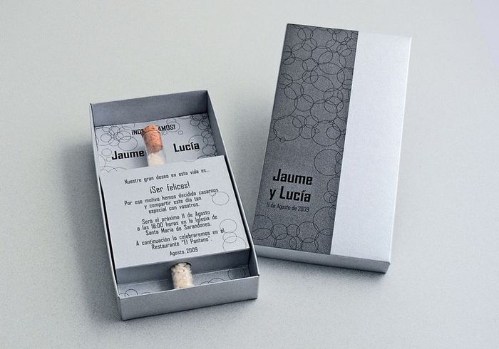 Invitaciones de Cajita