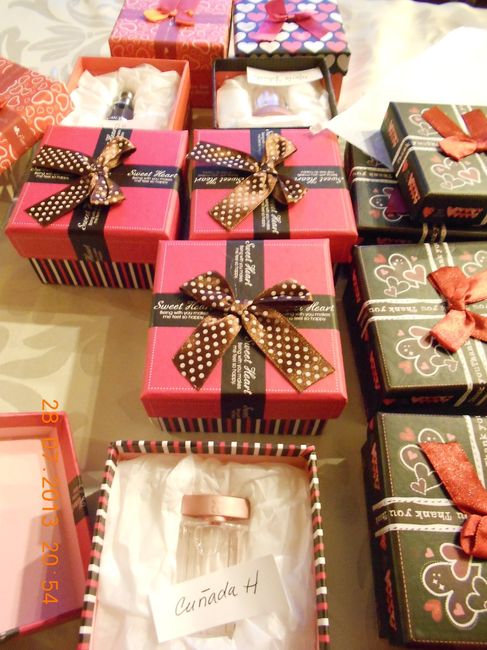 Cajitas Mini perfumes!!!