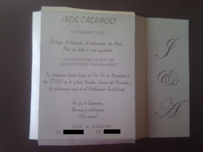 invitaciones cajita