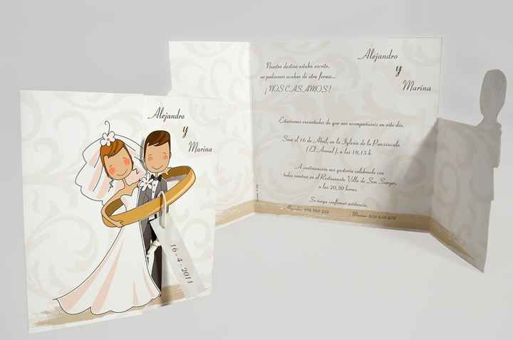 Invitación de bodas