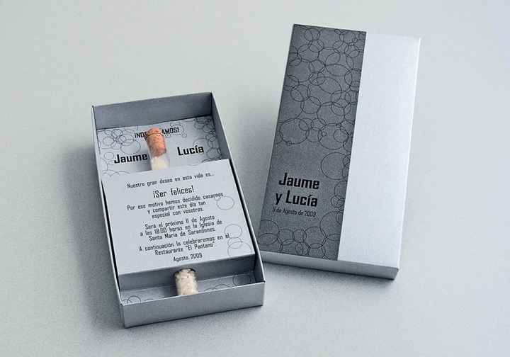 Invitaciones de Cajita