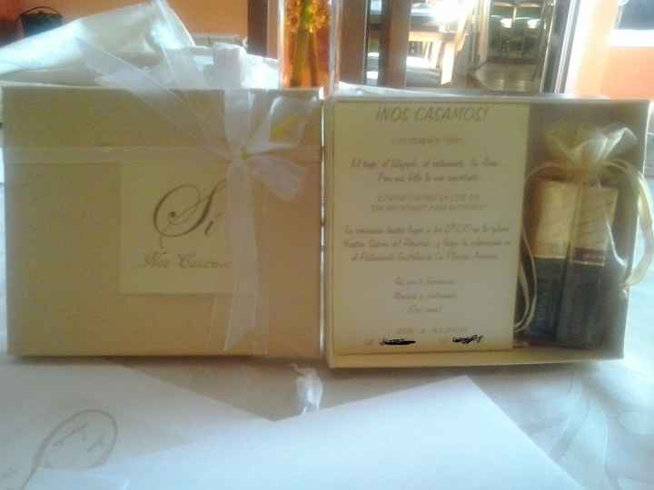 Invitaciones Cajita