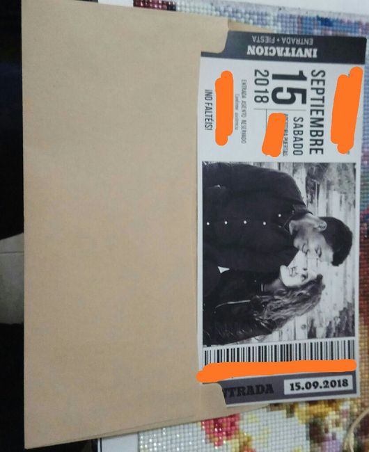 Ya tengo las invitaciones!!! - 1