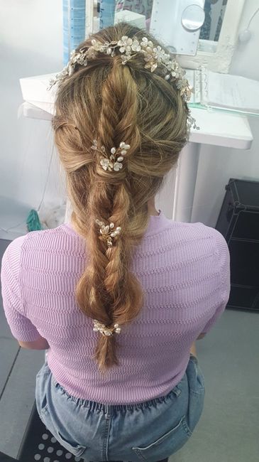 Maquillaje y peinado novia 2
