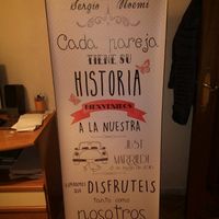 Cartel de bienvenida - 1