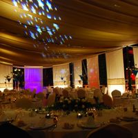 Iluminación para banquete
