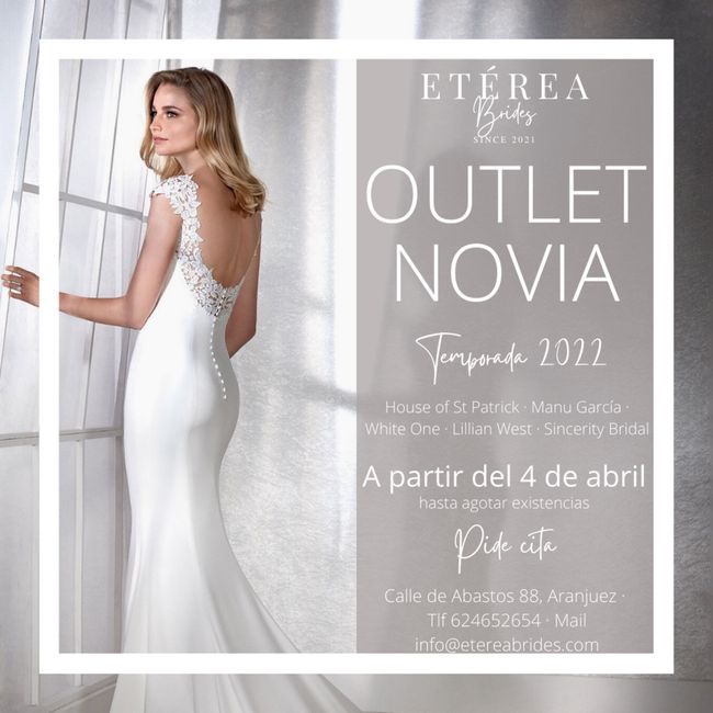 Outlet de novia en Madrid 1