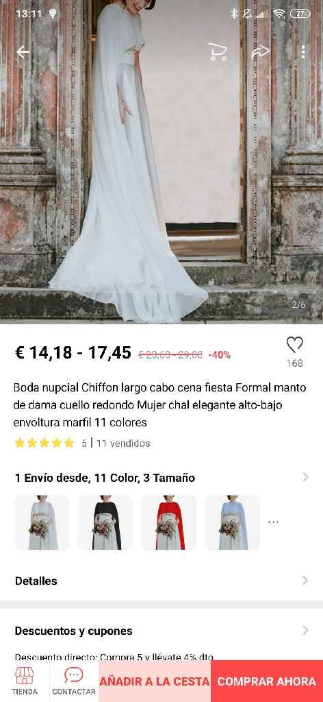 Chaqueta de novia verano - 1