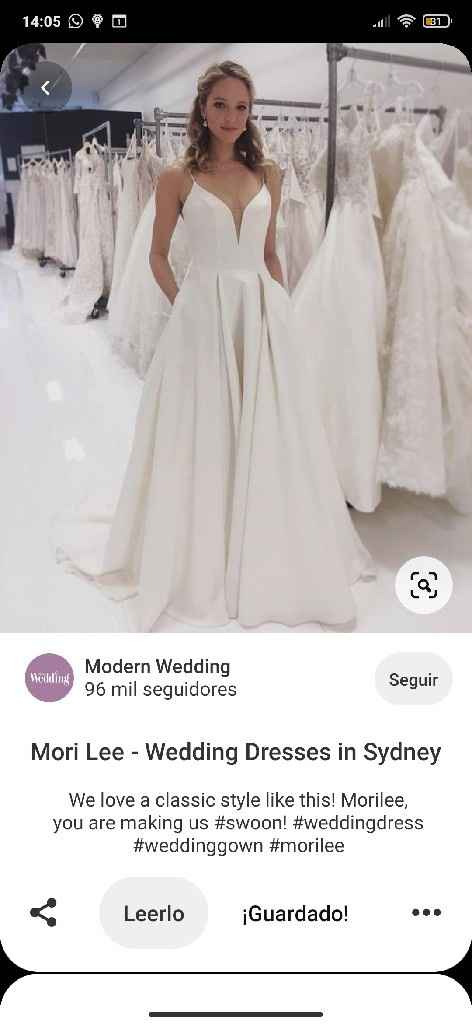 ¿Vestido simple liso? - 1