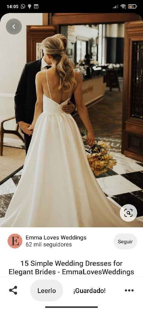 ¿Vestido simple liso? - 3