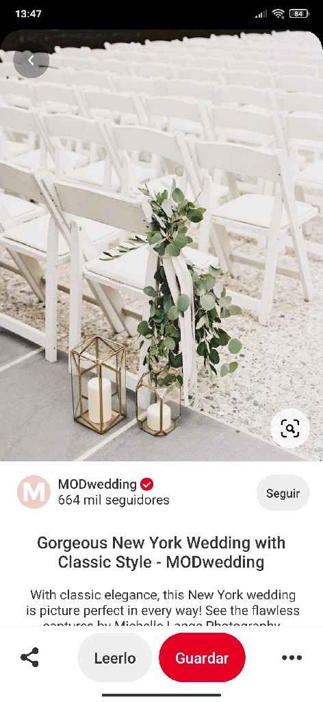 Decoración floral -boda civil - 3