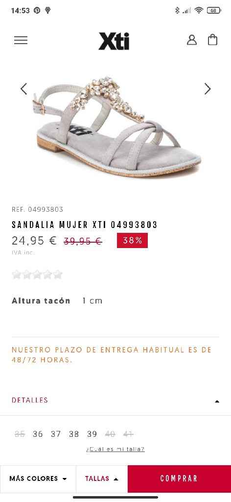 Sandalias planas - 1