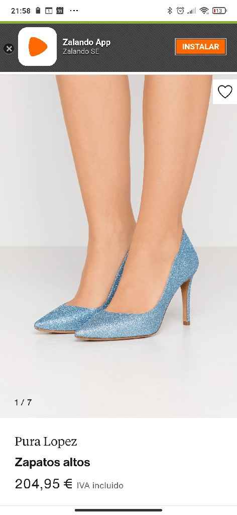 Zapatos celestes - 2