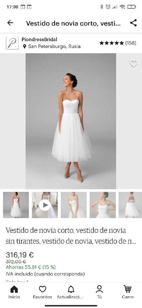 Vestido novia rockero (barcelona) - 1