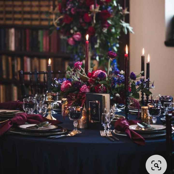 Banquete con toques azules: ¿muy cantoso o acierto? 💙 - 2
