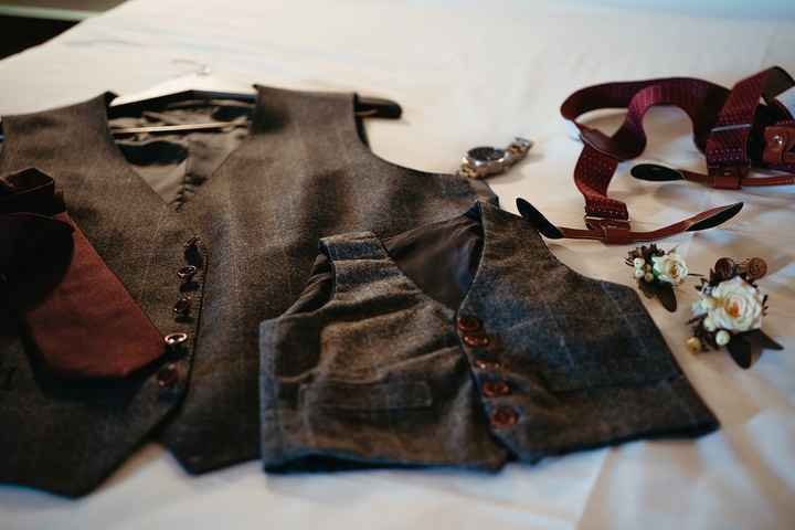 Trajes de novio tweed/ hipster/ elegantes en Madrid - 3