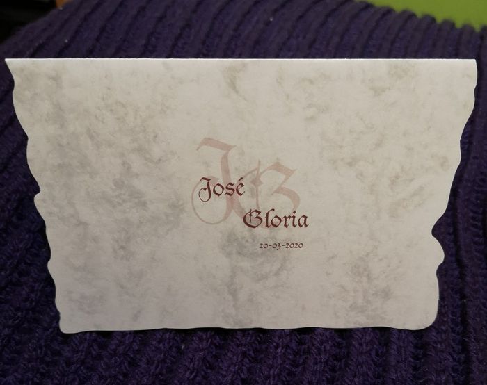 Nuestras invitaciones! Ya tenéis las vuestras? 8